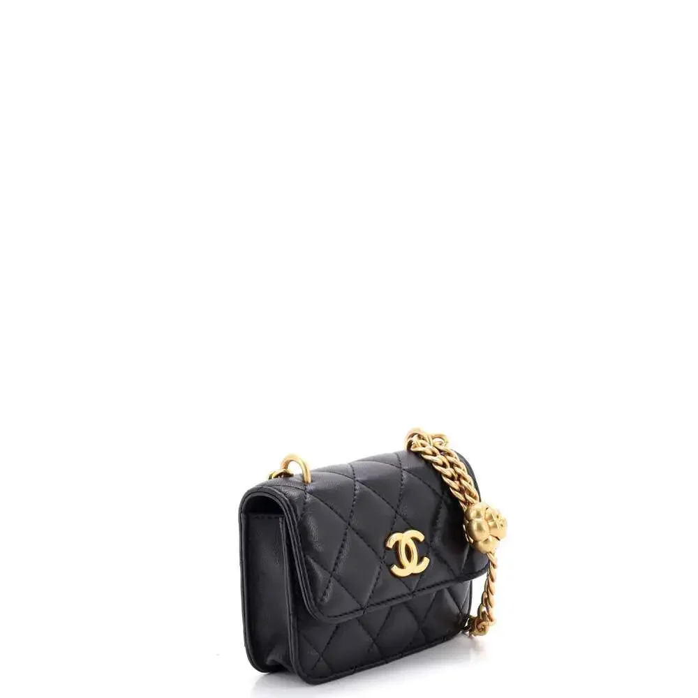 Chanel Sweet Camellia Flap Clutch With #269230C34B